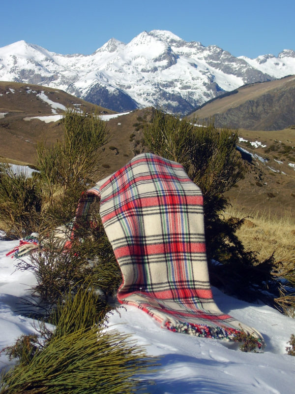 Manta de Lana para sofa